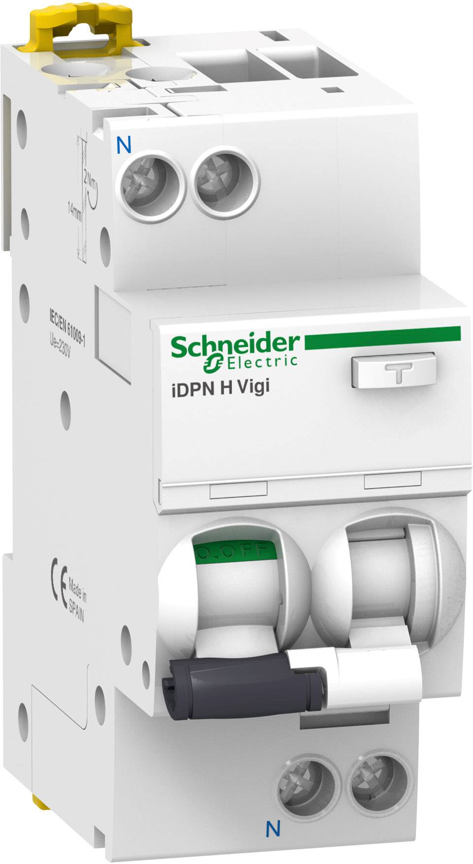 Schneider Electric A9D07616 Jordfelsbrytare/Säkerhetsbrytare 16 A 0.03 A 240 V