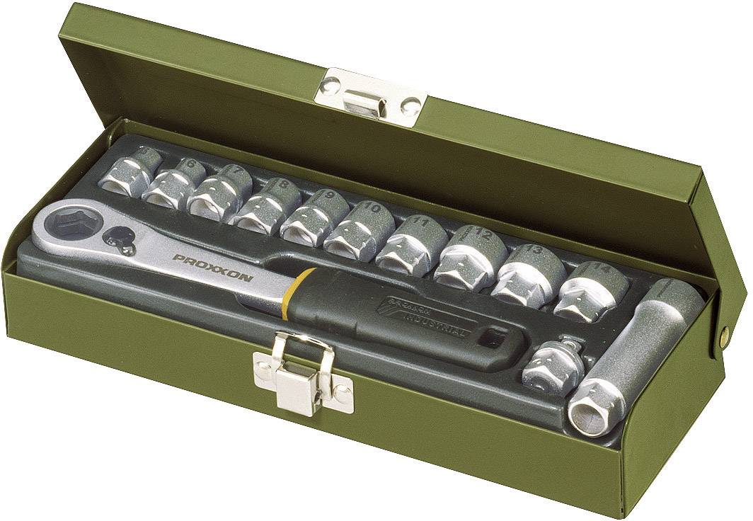 Proxxon Industrial Hylsnyckelsats metrisk 1/4″ 13 delar 23602