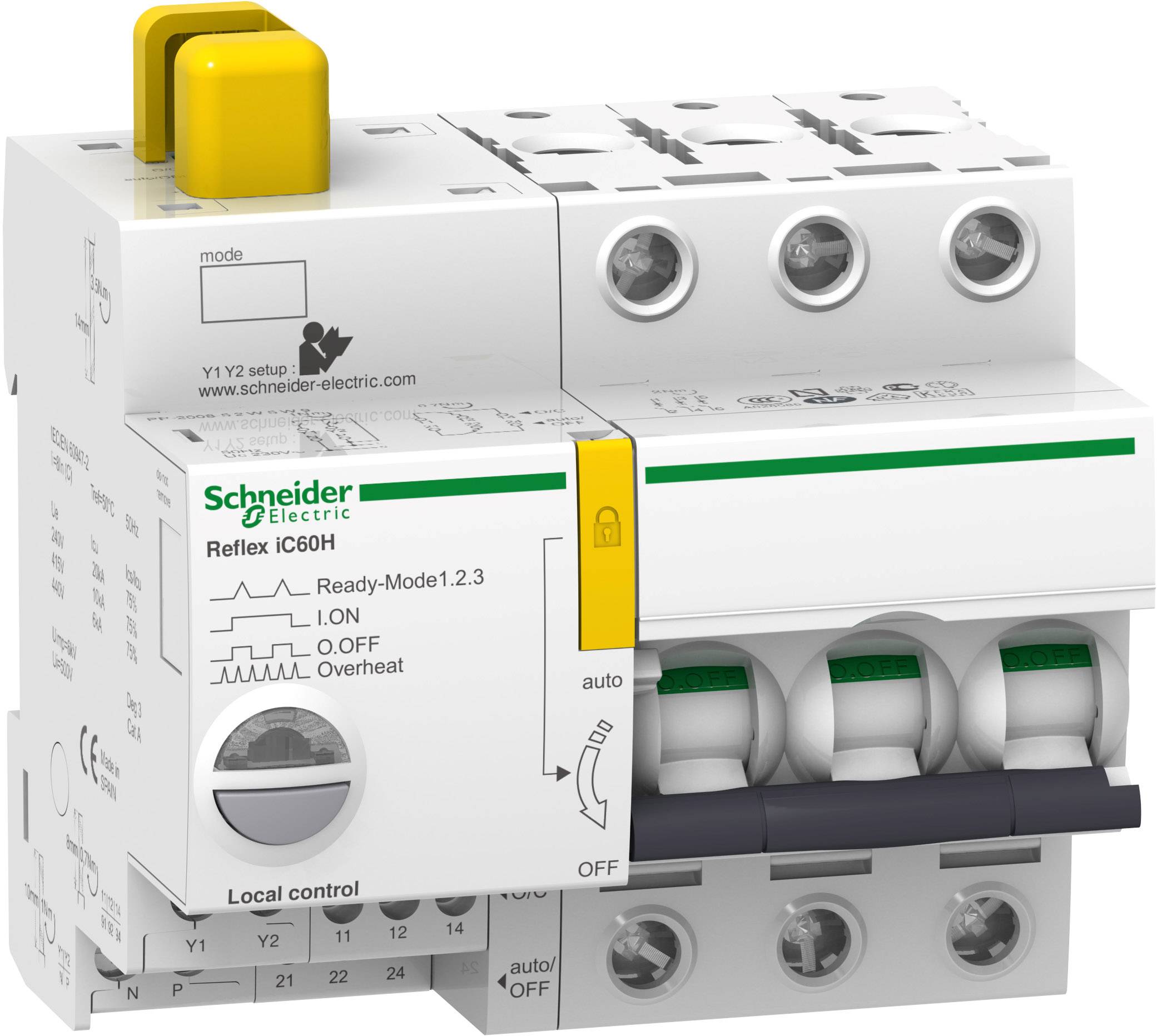Schneider Electric A9C66325 A9C66325 Automatsäkring 25 A 230 V