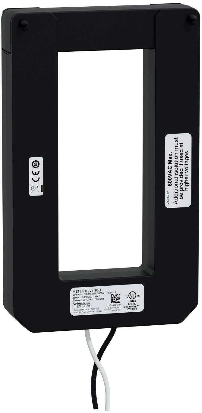 Schneider Electric METSECTLV4160U Strömtransformator för kabelombyggnad 1 st