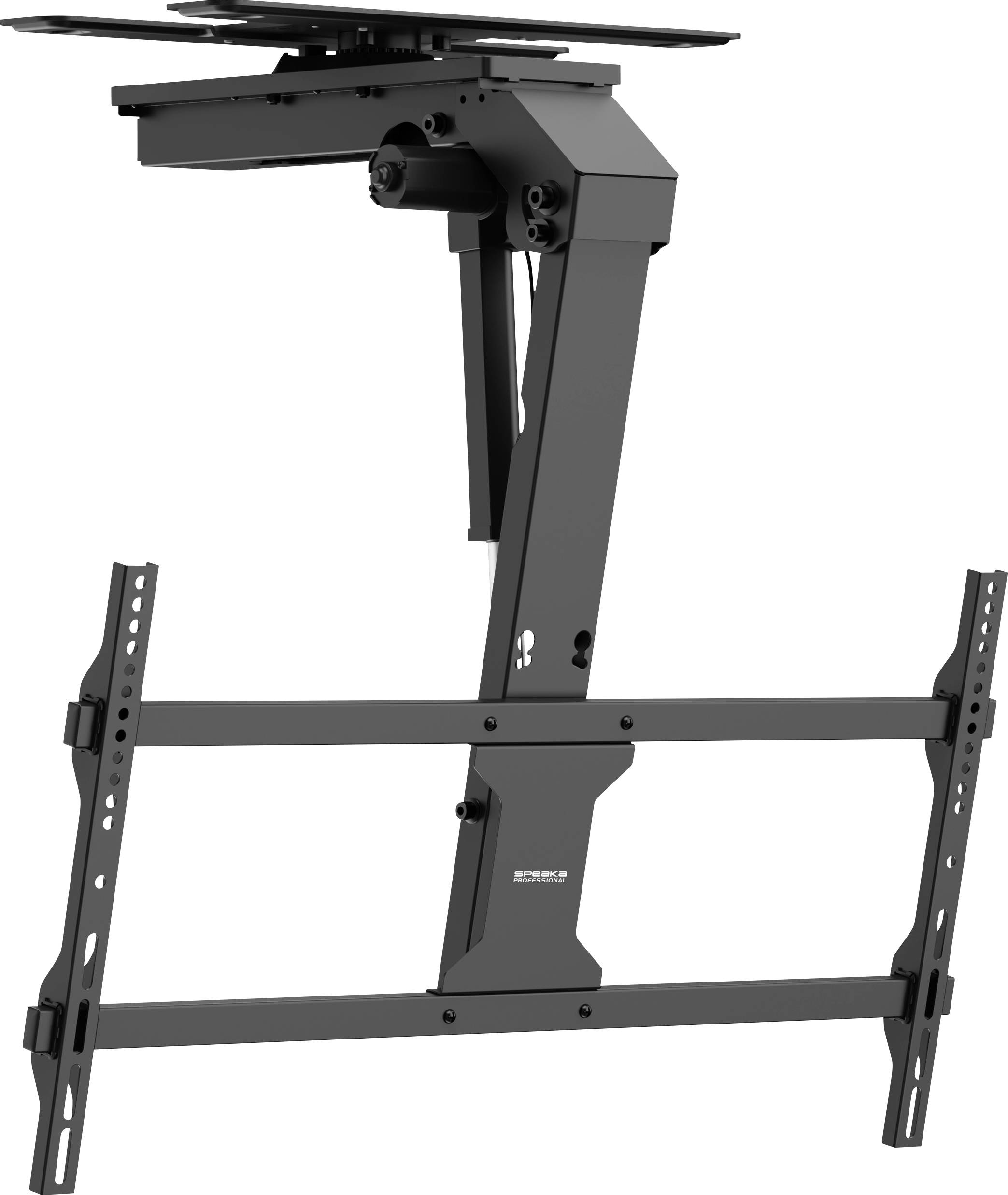 SpeaKa Professional SP-TVCM-570 TV-takfäste 109,2 cm (43″) – 218,4 cm (86”) Svängbar, Tiltbar, elektrisk motordriven, Ap