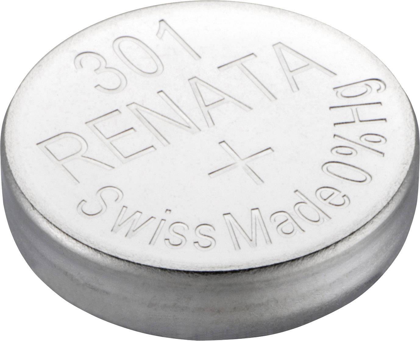 Renata Knappcell 301 1.55 V 1 st 130 mAh Silveroxid