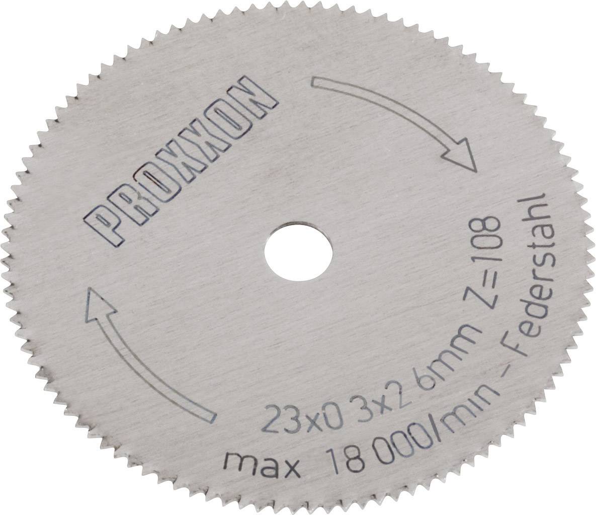 Proxxon Micromot 4006274286528 28 652 Cirkelsågblad 23 x 2.6 x 0.3 mm 1 st