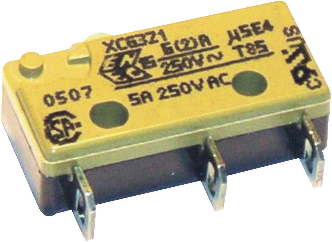 Saia XCG3Z1 Mikro-switch XCG3Z1 250 V/AC 6 A 1x På/(På) IP40 momentan 1 st