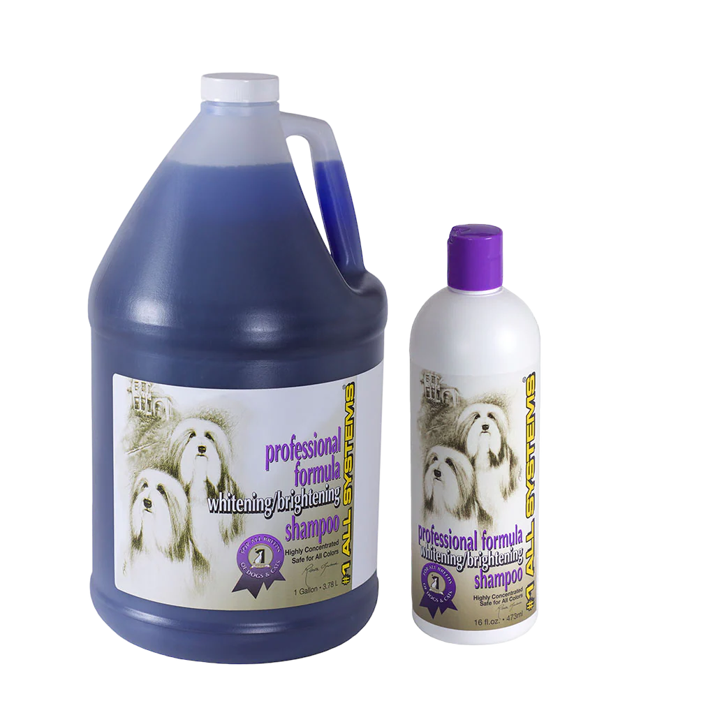 #1 All Systems Whitening/Brightening Shampoo – Optiskt schampo för både hund och katt