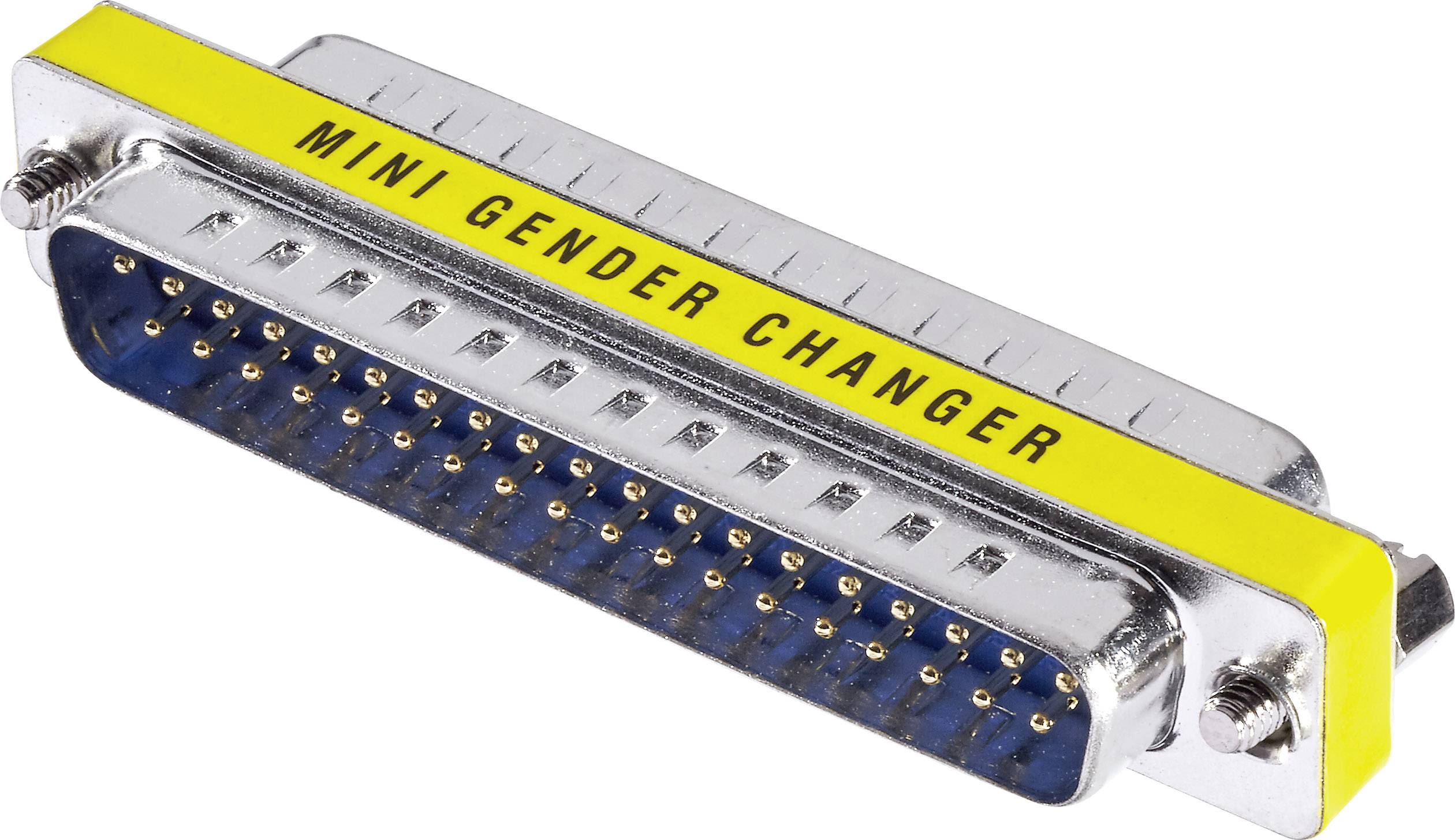 Seriell Adapter [1x D-SUB hane 37-pol – 1x D-SUB hane 37-pol] Gul