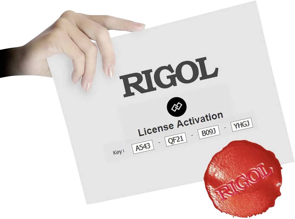 Rigol MHO900-BWU05T08 MHO900, Bandbreiten-Upgrade-Option von 500 MHz auf 800 MHz Uppgradering av programvara 1 st
