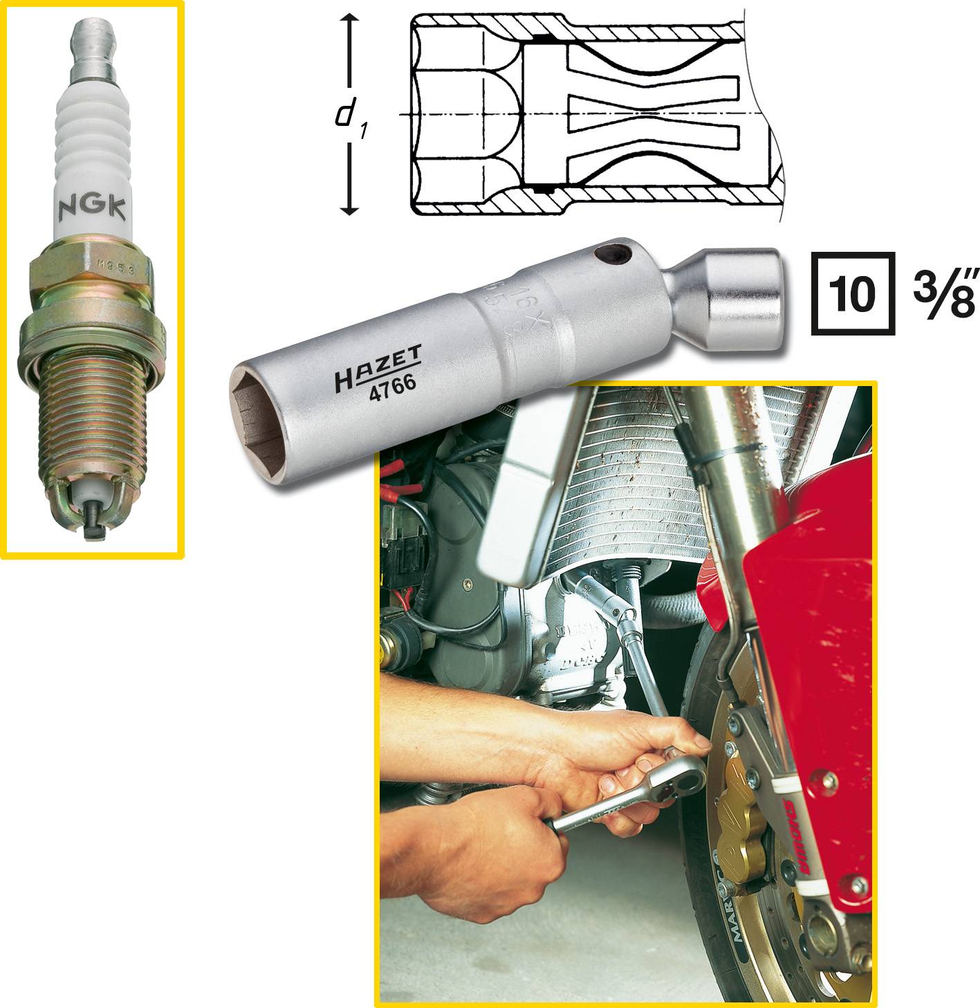 Specialverktyg Hazet 4766