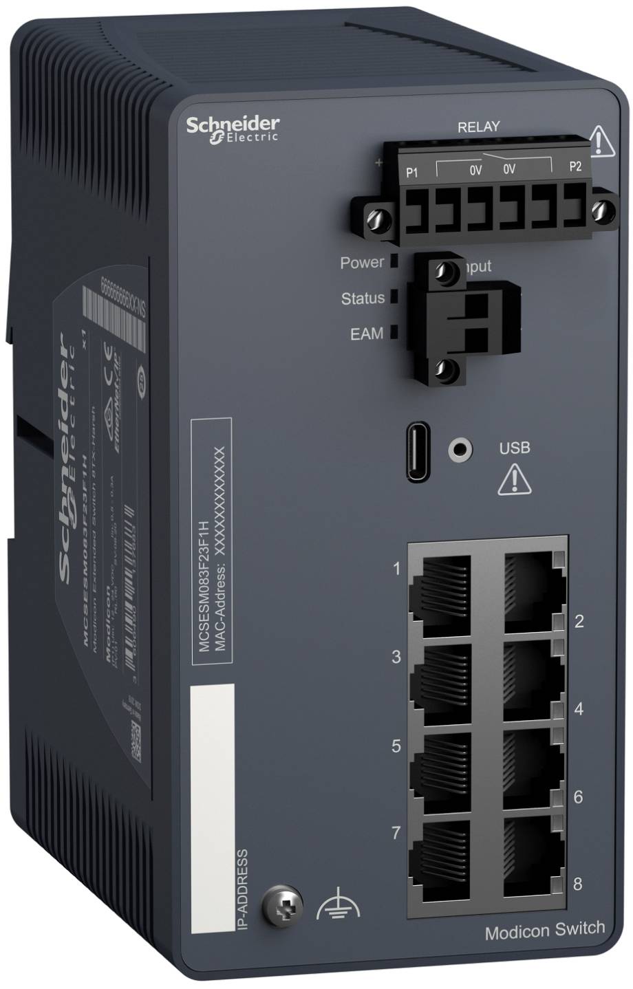 Schneider Electric MCSESM083F23F1H Nätverks-switch