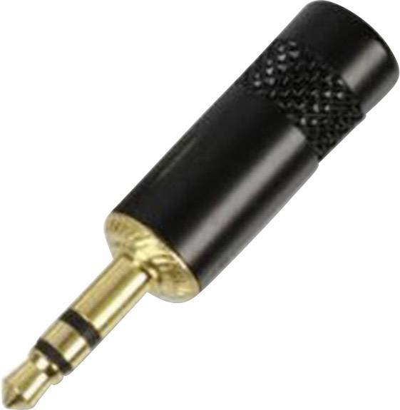 Rean AV NYS 231 B-CON Hörlursuttag 3.5mm Kontakt hane rak Antal poler: 3 Stereo Svart 1 st