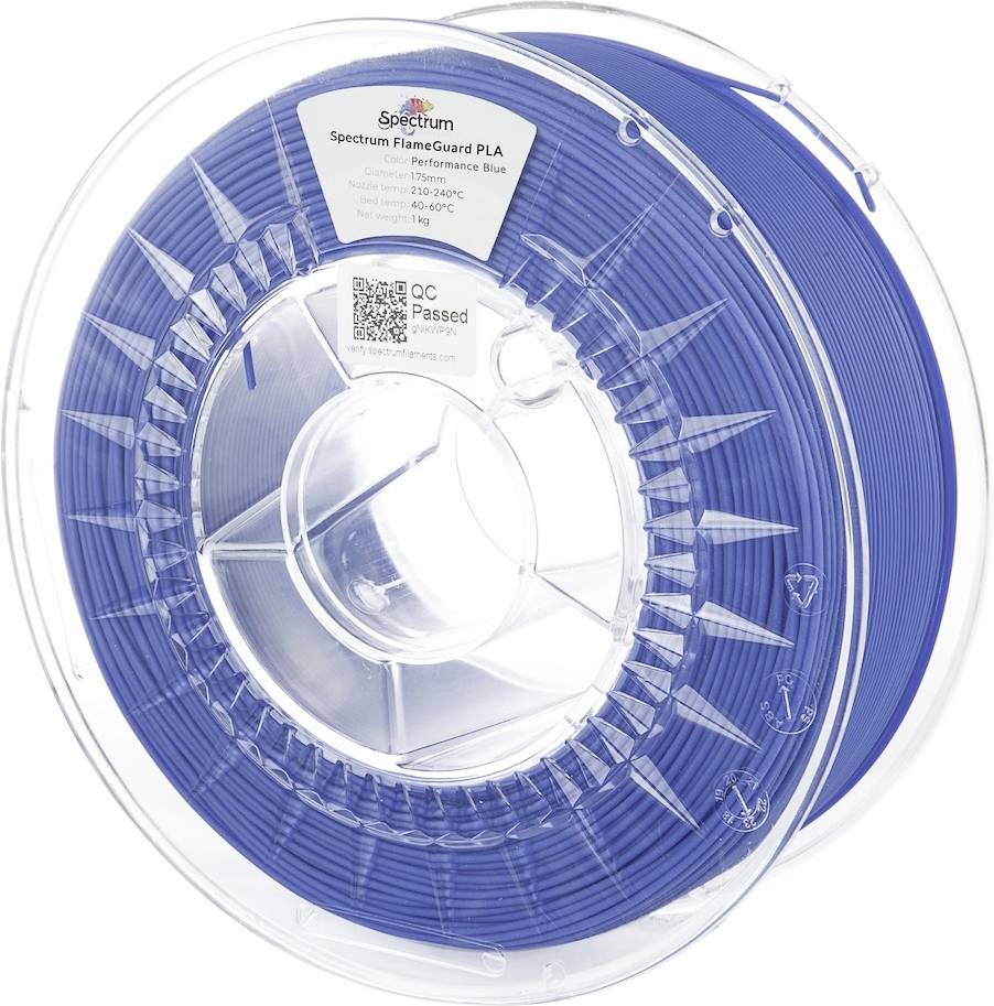 Spectrum Filaments 81453 FlameGuard PLA 3D-skrivare Filament PLA-plast flamhämmande, Värmebeständig 1.75 mm 1000 g Perfo