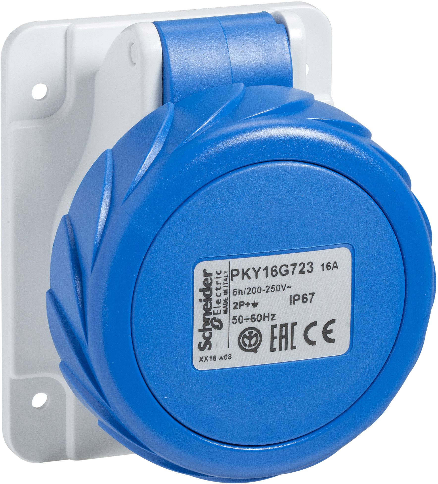 Schneider Electric PKY16G723 PKY16G723 CEE apparatdosa 16 A 250 V 1 st