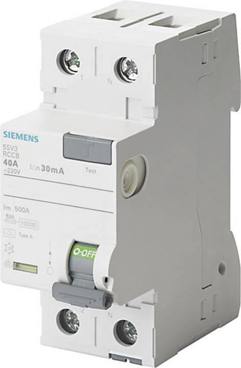 Siemens 5SV36176 Jordfelsbrytare A 2-polig 80 A 0.3 A 230 V