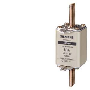Siemens 3NA32306 Säkringsinsats Säkringsstorlek = 2 100 A 690 V 3 st