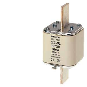 Siemens 3NE14372 Säkringsinsats Säkringsstorlek = 3 710 A 690 V 3 st