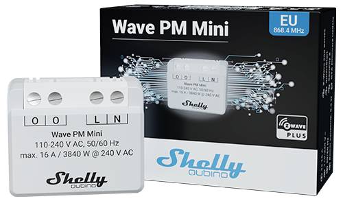 Shelly Shelly Qubino Wave PM Mini Smart relä Z-Wave