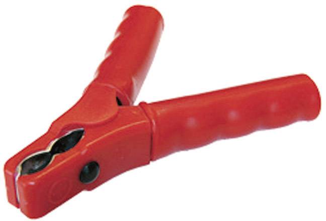 SET® LZ80 Batteriklämma Skruvanslutning för kabelskor via ringkabelsko M4 Röd 1 st