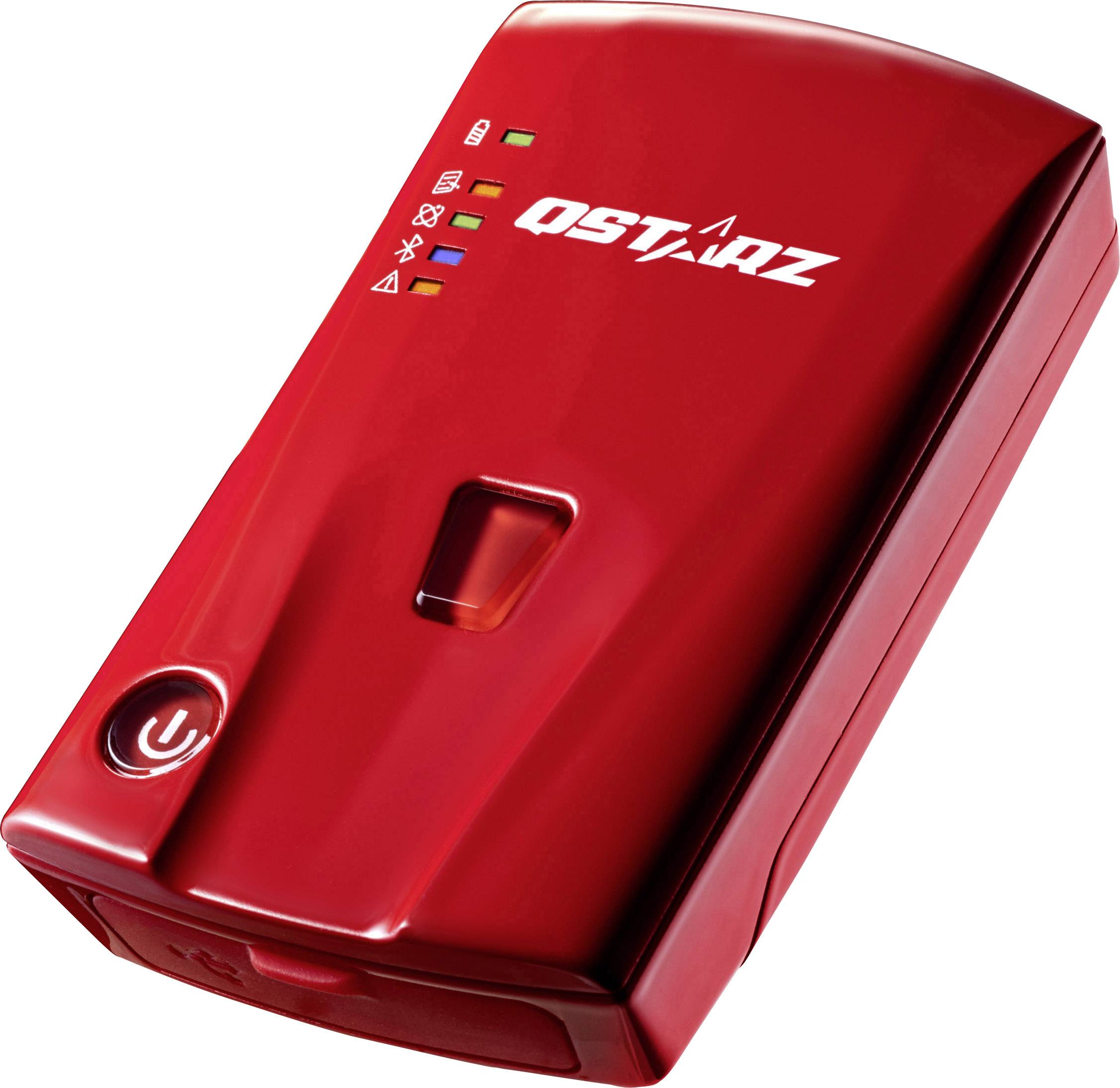 Qstarz BL-1000ST GPS-logger Personspårning Röd