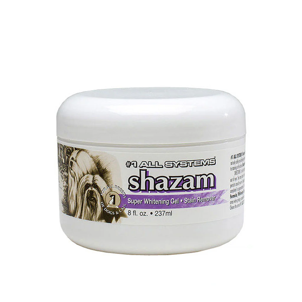 #1 All Systems Shazam Whitening Gel 237ml -Rengörande gel som tar bort missfärgningar på pälsen