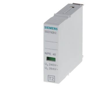 Siemens 5SD74282 KONTAKTDEL T2, N-PE, UC 264V a. c., i 40 kA, ENDAST FÖR 5SD7424-2 (3) Kontaktdel 1 st