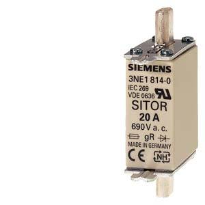 Siemens 3NE18200 Säkringsinsats Säkringsstorlek = 0 80 A 690 V 3 st
