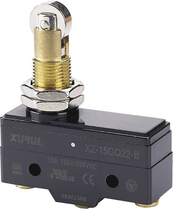 TRU COMPONENTS XZ-15GQ22-B Mikro-switch 250 V/AC 15 A 1x På/(På) momentan 1 st