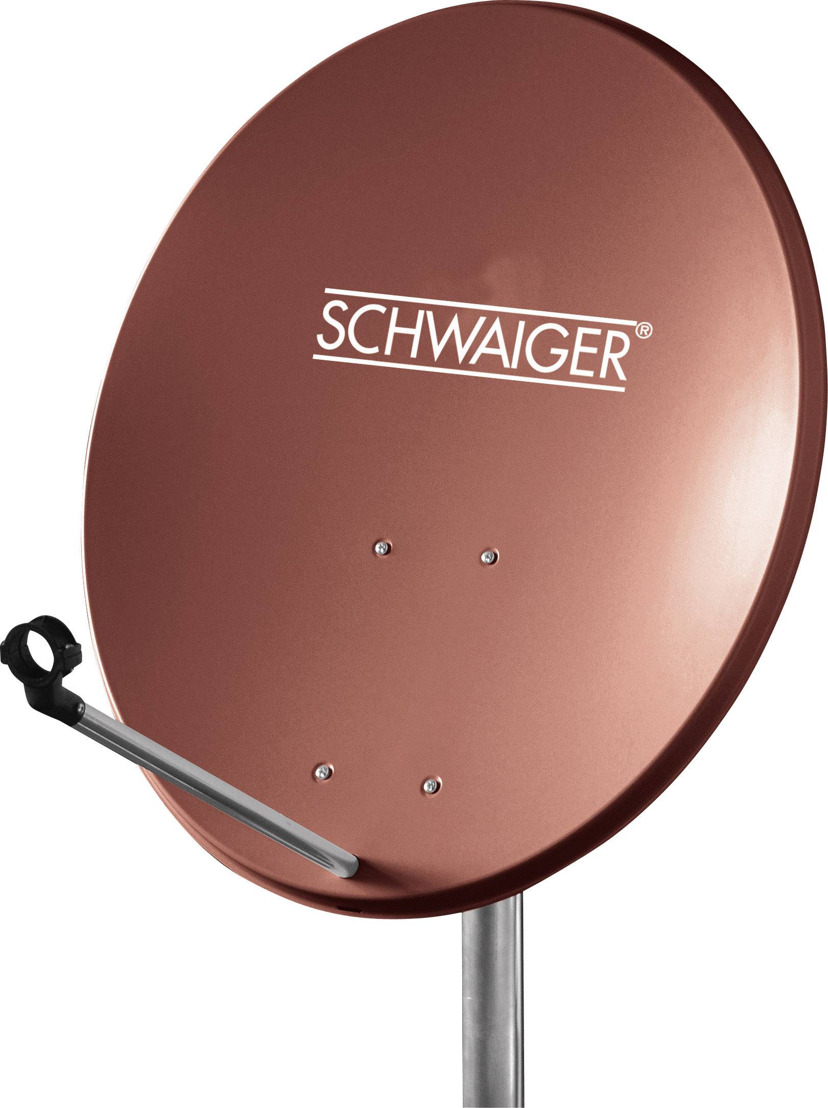 Schwaiger SPI550.2 Parabolantenn 60 cm Reflektormaterial: Stål Tegelröd