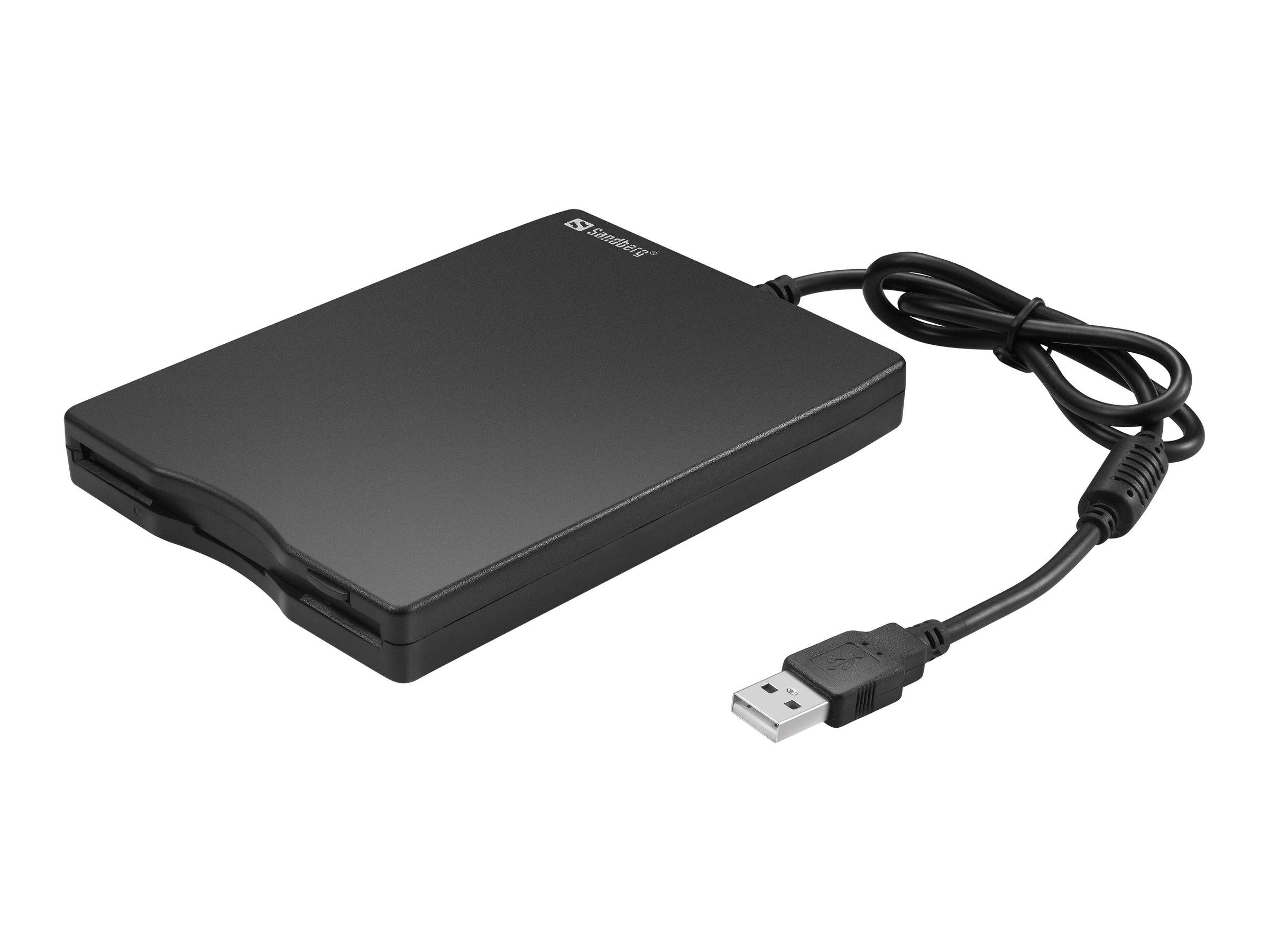 Sandberg Sandberg USB Floppy Mini Reader – Laufwerk – Diskette (1.44 MB) Diskettstation 3.5″