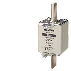 Siemens 3NA33546 Säkringsinsats Säkringsstorlek = 3 355 A 690 V 3 st
