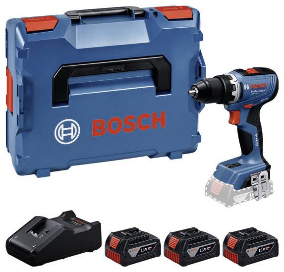 Bosch Professional GSR 18V-65 + Starter-Set 0615A500CD Borrskruvdragare batteri