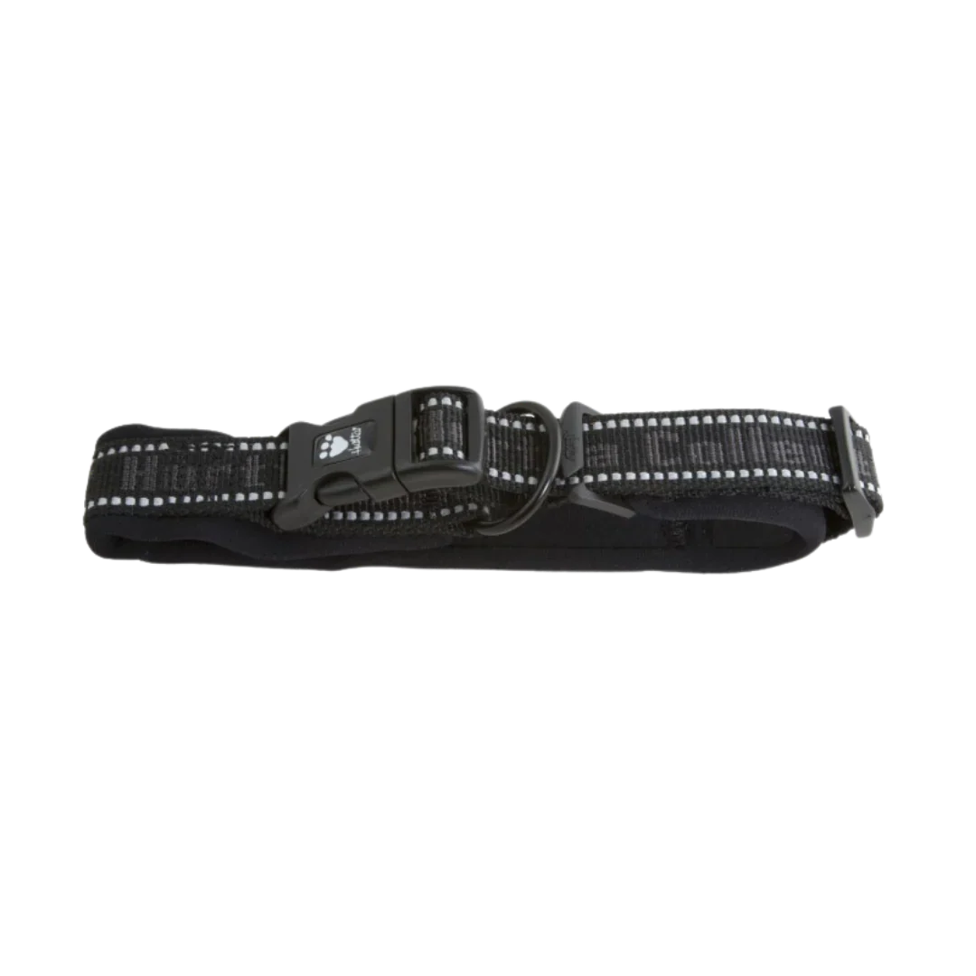 Hurtta Padded Halsband 55-65 cm, svart