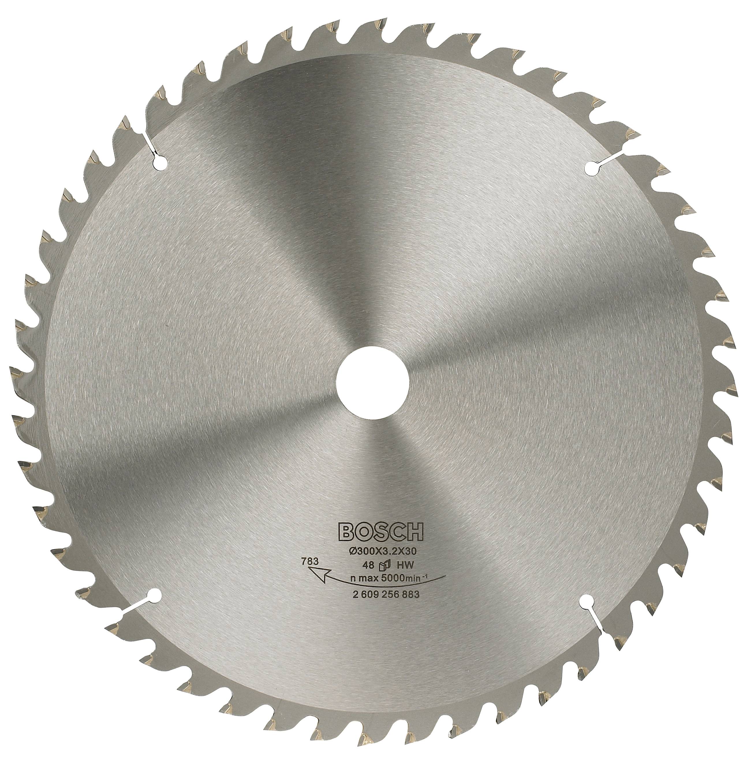 Bosch Accessories Precision 2609256883 Hårdmetall cirkelsågklinga 300 x 30 mm Antal tänder (per tum): 48 1 st