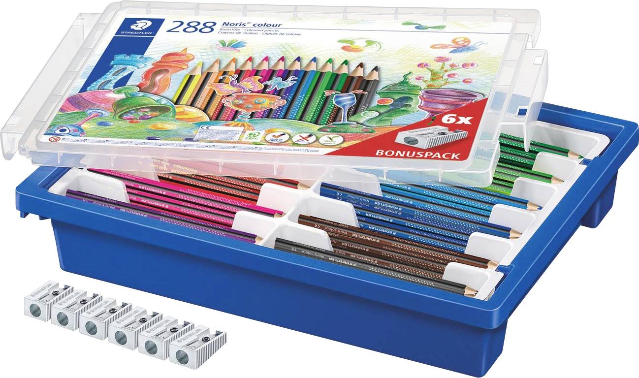 Staedtler Färgpenna Noris colour trekant 187 G288 1 set