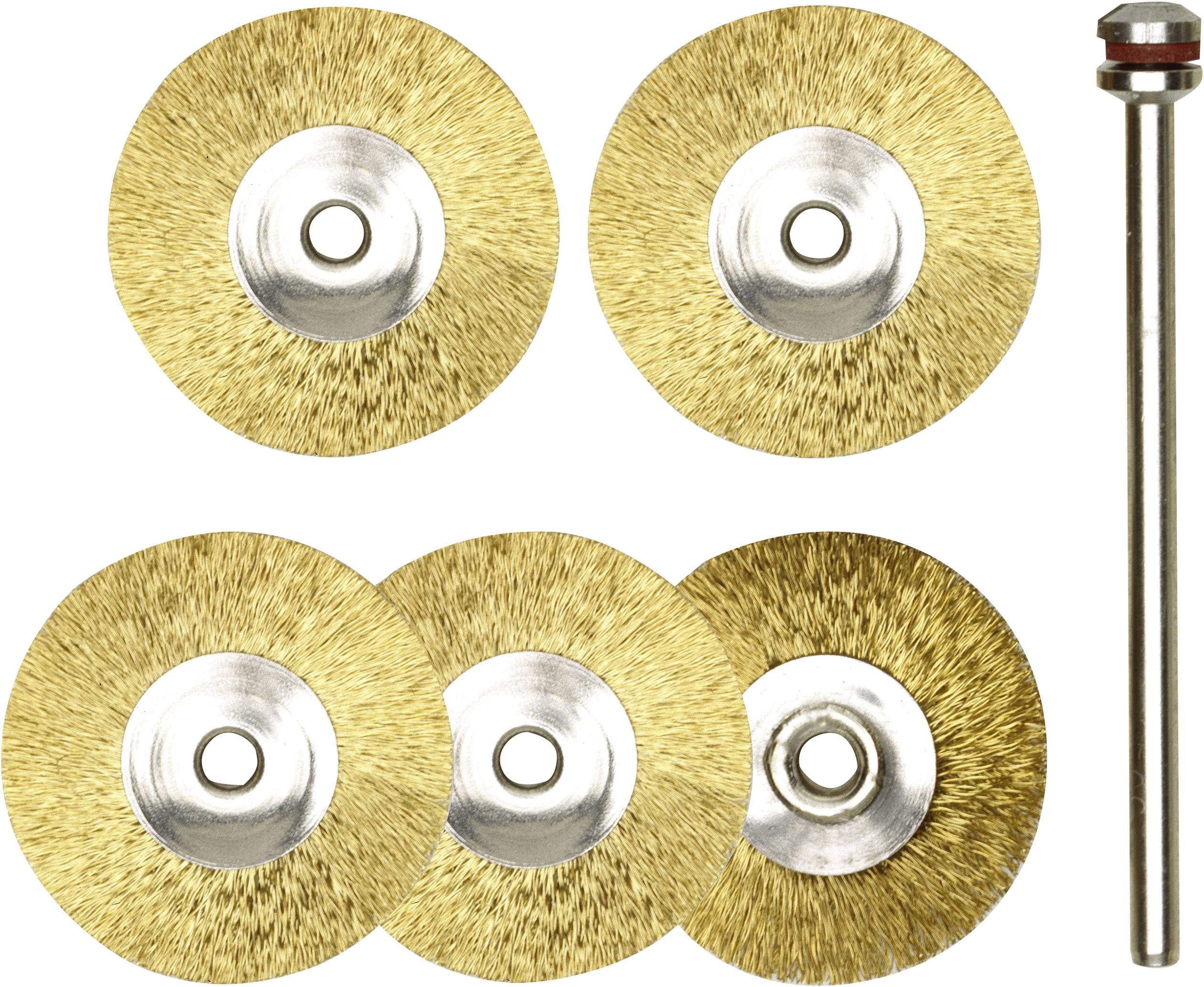 Proxxon Micromot Ståltrådsborste Skaft-Ø 1/4″ (6.3 mm) 28 962 1 set