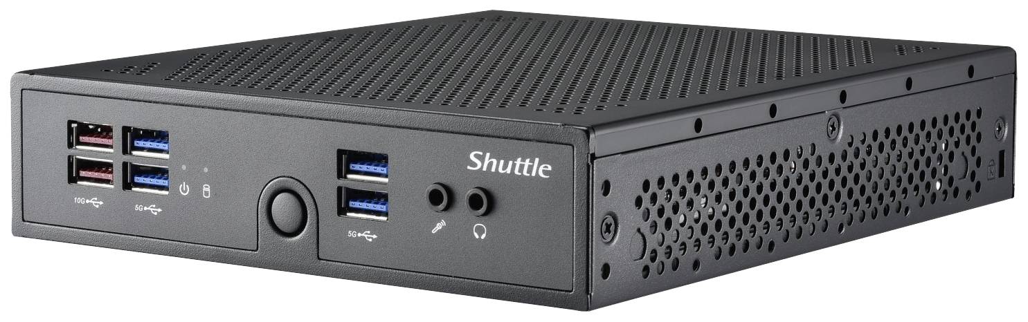 Shuttle HTPC D50U3 Intel® Core™ i3 1315U 4.5 GHz 32 GB RAM 1 TB SSD Intel UHD Win 11 Pro ShuttleD50U3 B