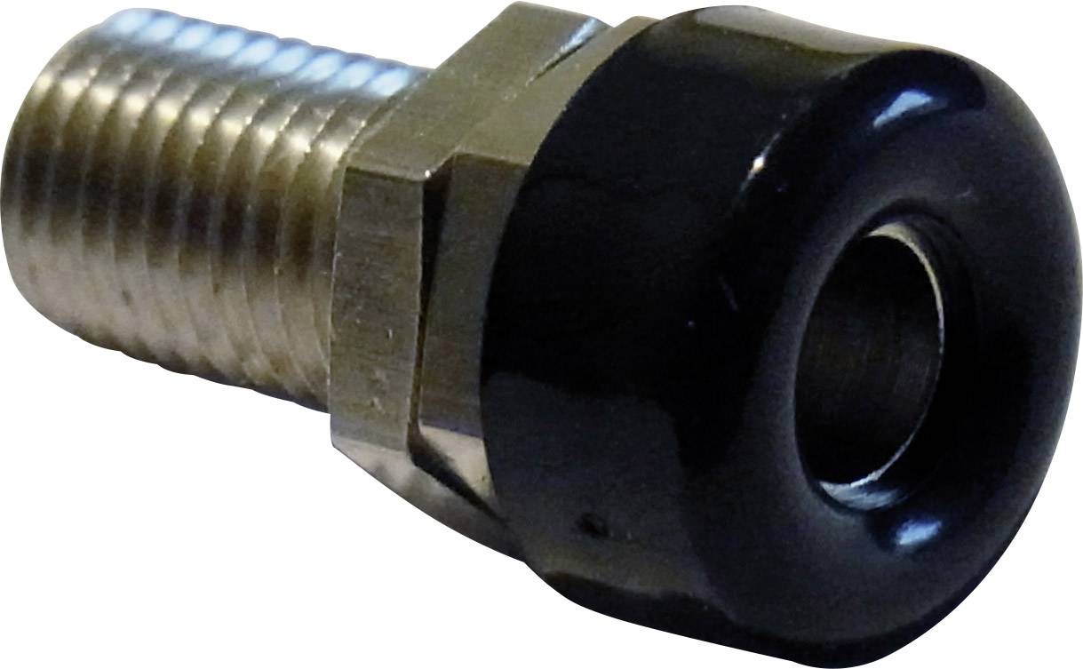 Schnepp Labhylsa Hona inbyggd vertikal Stift-Ø: 4 mm Svart 1 st