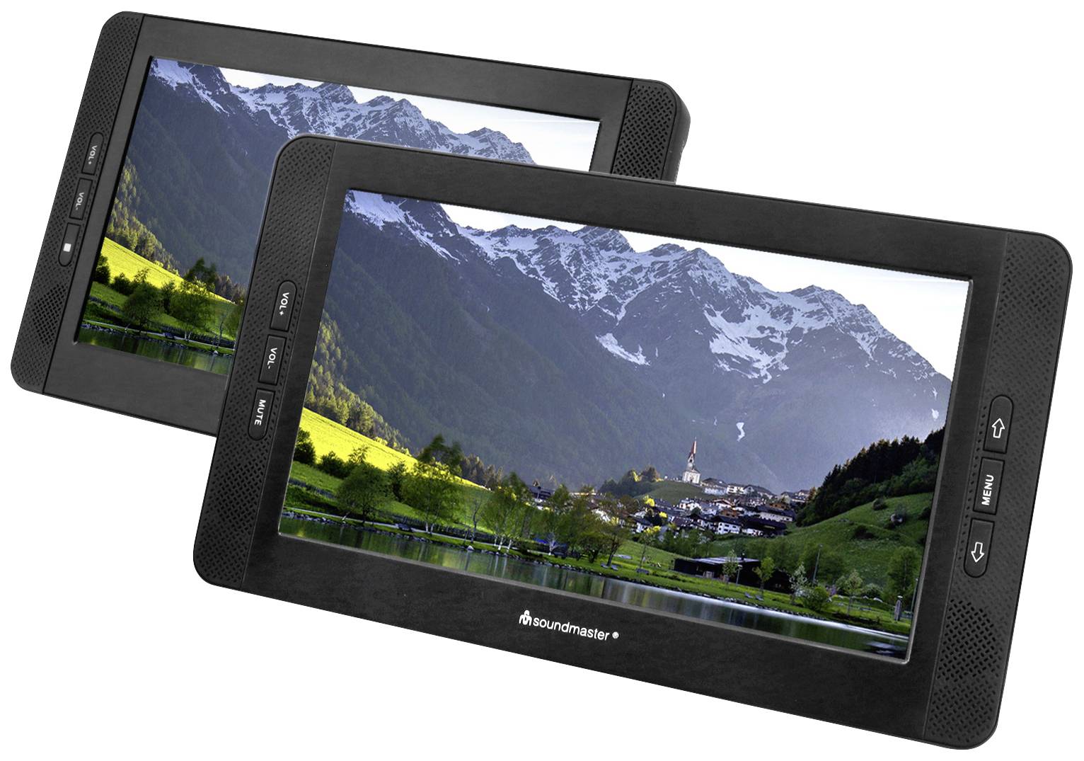 soundmaster PDB1850SW Bärbar DVD-spelare 25.9 cm 10.2 tum EEK: D (A – G) Svart