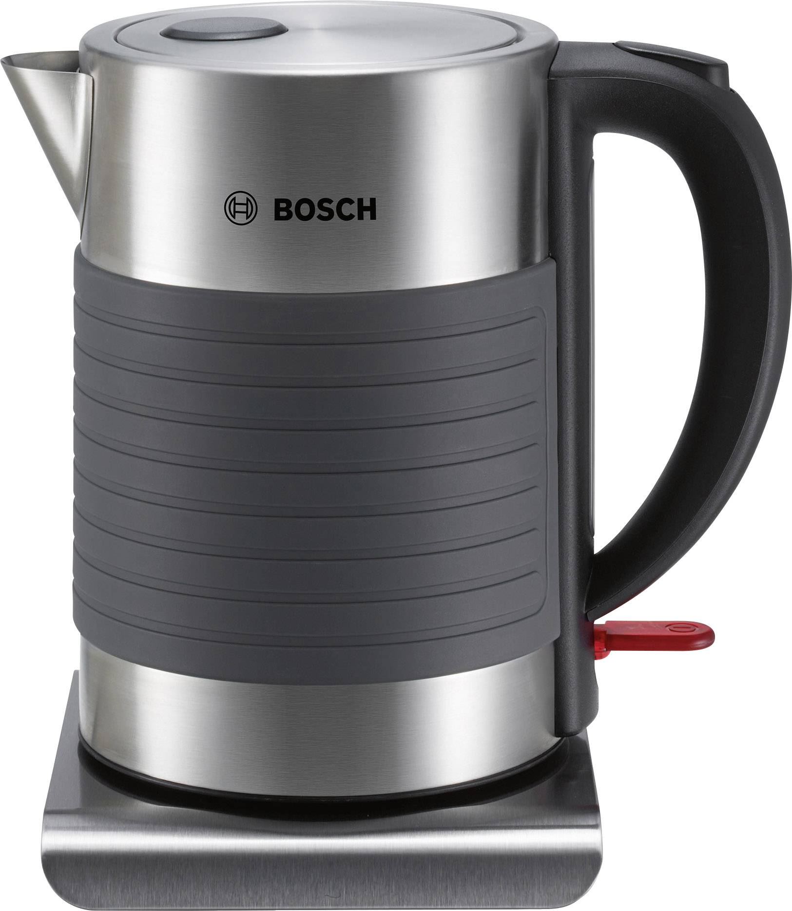 Bosch Haushalt TWK7S05 Vattenkokare Rostfritt stål, Svart Kapacitet: 1.7 l