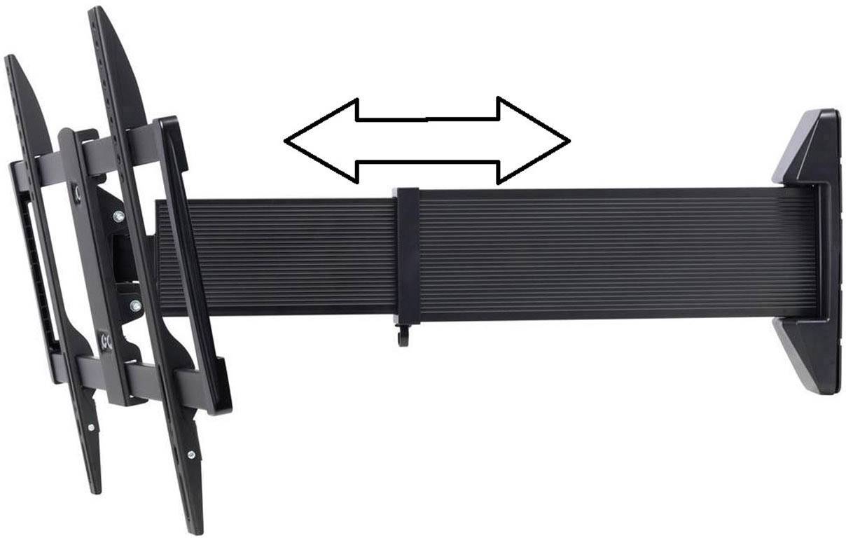 SpeaKa Professional TV-väggfäste 94,0 cm (37″) – 177,8 cm (70″) Tiltbar, Svängbar, Roterbar, Utdragbar