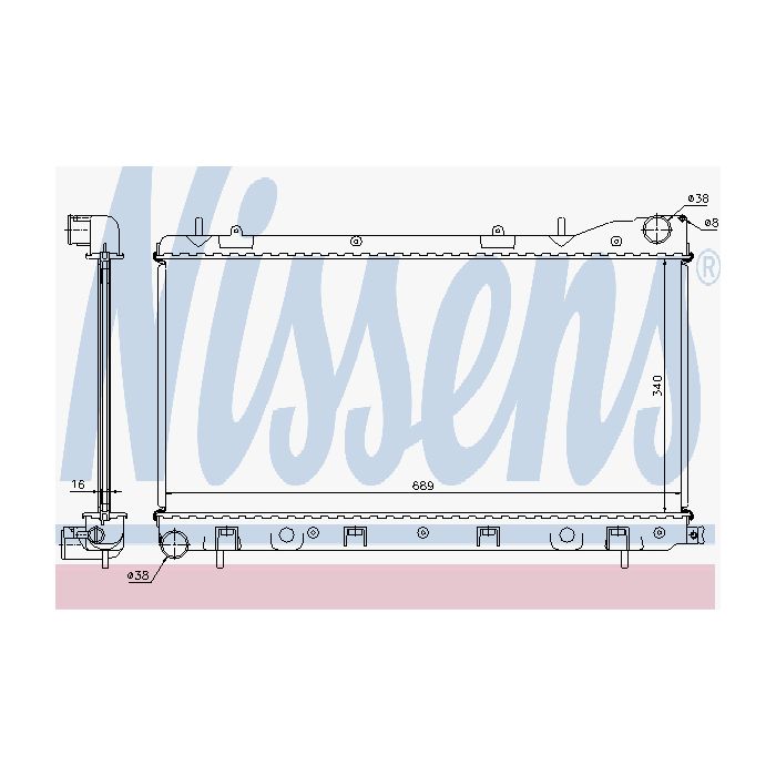 Kylare Nissens 17-67706A