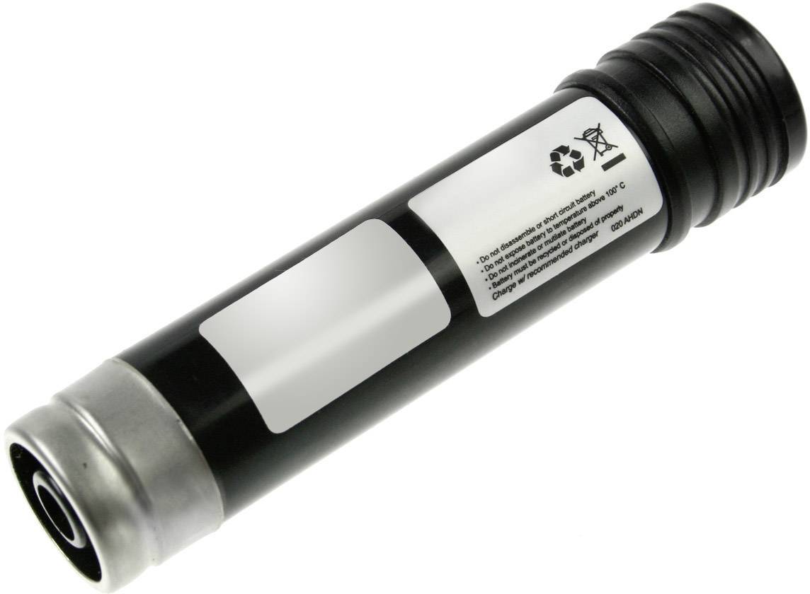 XCell 303260 Verktygsbatteri ersätter org. batteri Black & Decker VP100, Black & Decker VP130K 3.6 V 2100 mAh NiMH