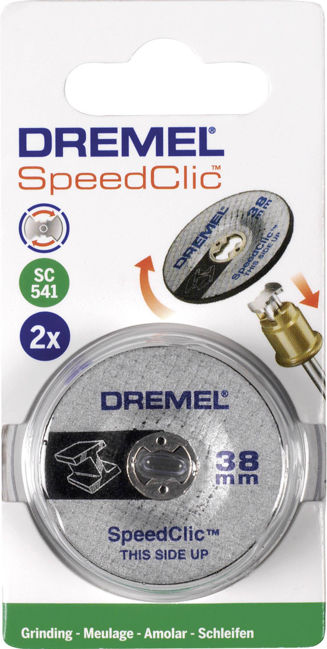 Slipskiva Dremel SC541 38 mm 2 st