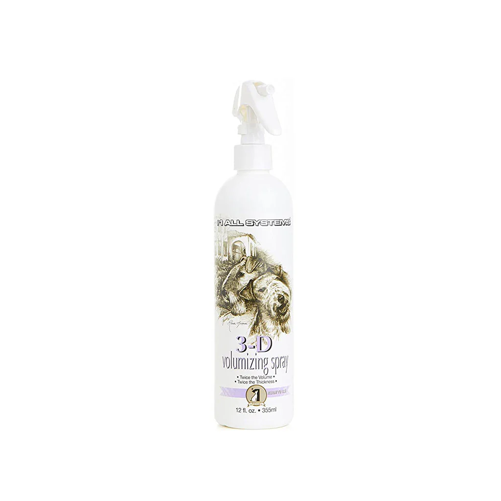 #1 All Systems Volumizing 3D 355ml -Volymspray för hund och katt