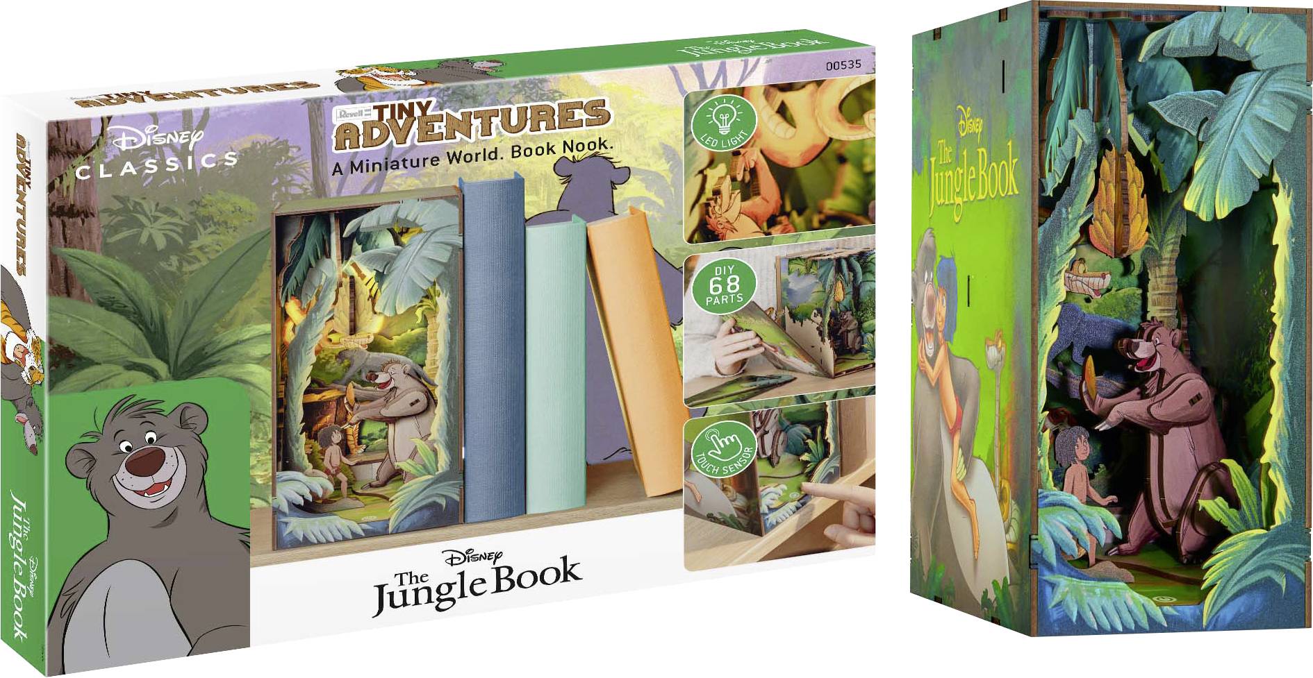 Revell 00535 Tiny Adventures – Disney ”The Jungle Book” Byggsats
