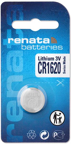 Renata Knappcell CR 1620 3 V 1 st 68 mAh Litium
