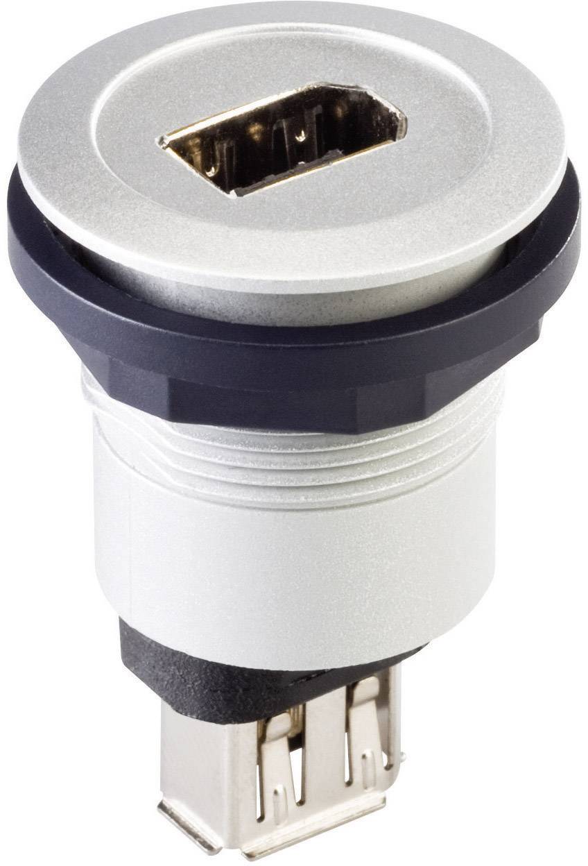 Schlegel RRJ_FW6_STB Firewire IEEE 1394 Einbaubuchse Anslutning/anslutning Silver 1 st