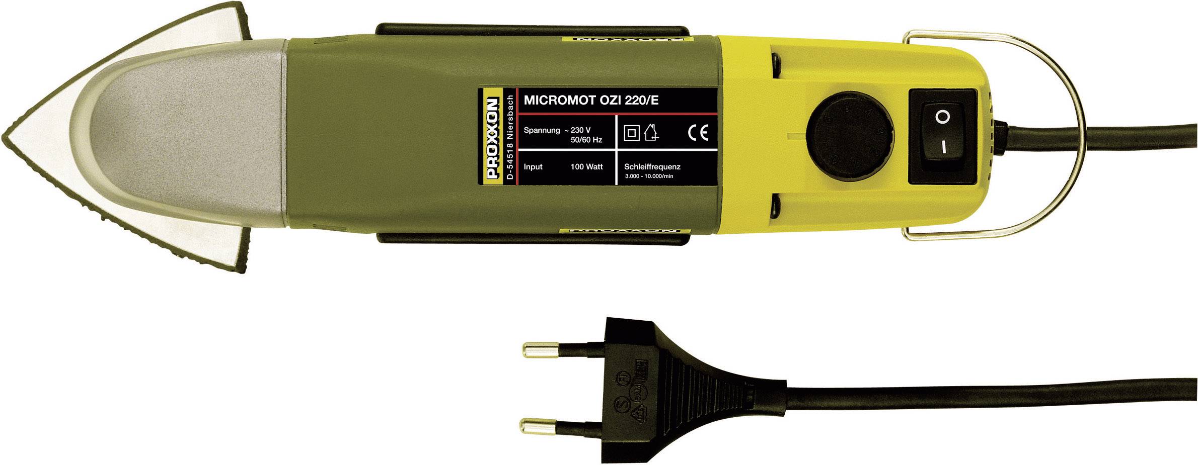 Proxxon Micromot OZI/E 28 520 Detaljslip inkl. väska 80 W 65 x 65 x 65 mm