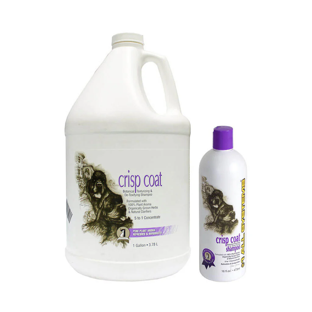 #1 All Systems Crisp Coat Botanical Texturizing & De-Toxifying Shampoo – Texturschampo för sträv päls