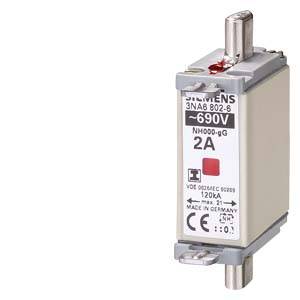 Siemens 3NA68046 Säkringsinsats Säkringsstorlek = 0 4 A 690 V 3 st