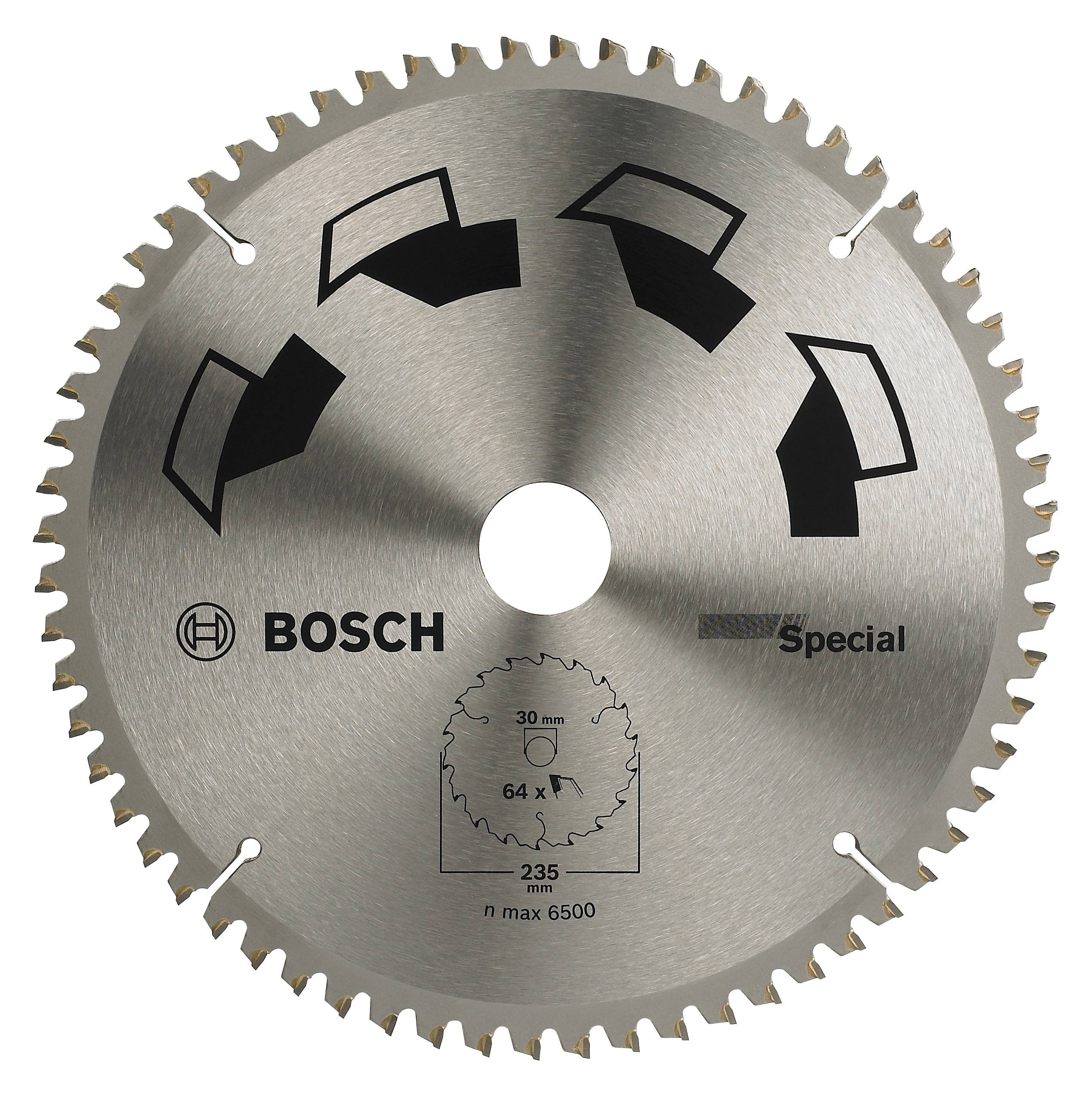 Bosch Accessories Special 2609256895 Hårdmetall cirkelsågklinga 235 x 30 mm Antal tänder (per tum): 64 1 st